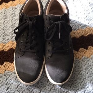 Naturalizer black nubuck sneakers
